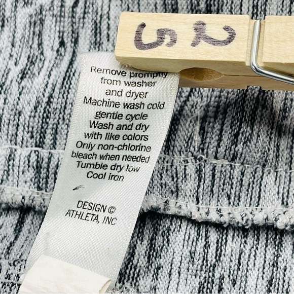 Athleta blissful wrap cardigan sweater hooded grey space dye women's size xs‎ - Picture 7 of 13